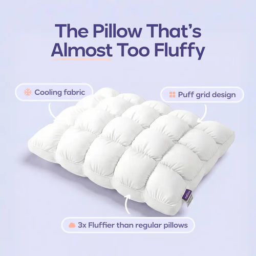 Mellow Puff Pillow for Luxurious Sleep